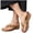 Brown, variant on Azrian Stretch Orthotic Slide Sandals Cross Sandals Woven Beach Wedge Slippers Shoes