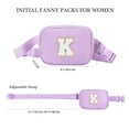 thumbnail image 4 of YOOLIFE Crossbody Bag, Initial Fanny Pack Crossbody Bag for Women, Monogrammed Crossbody Bag for Women, 4 of 6