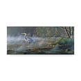thumbnail image 2 of Quiet Cove Great Blue Heron by Wilhelm Goebel, 20x47-Inch, 2 of 6