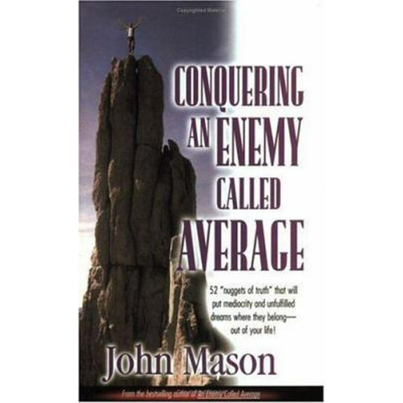 Pre-Owned Conquering an Enemy Called Average (Paperback) 1888103086 9781888103083