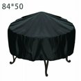 thumbnail image 1 of Round Fire Pit Cover Waterproof Windproof UV Protection For Outdoor Garden Furniture Modern Style, 1 of 9