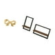 thumbnail image 5 of Tirador de latón con forma de lazo para muebles, ideal para armarios, estantes de madera, estantes de pared y almacenamiento. Material resistente, apt, 5 of 8