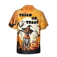 thumbnail image 2 of Trick or Treat Rhodesian Ridgeback Needs Candy Happy Halloween Night Hawaiian Shirt Breathable Summer Unisex Merch Ridgebacks Dog Lover Gifts - 02020, 2 of 6