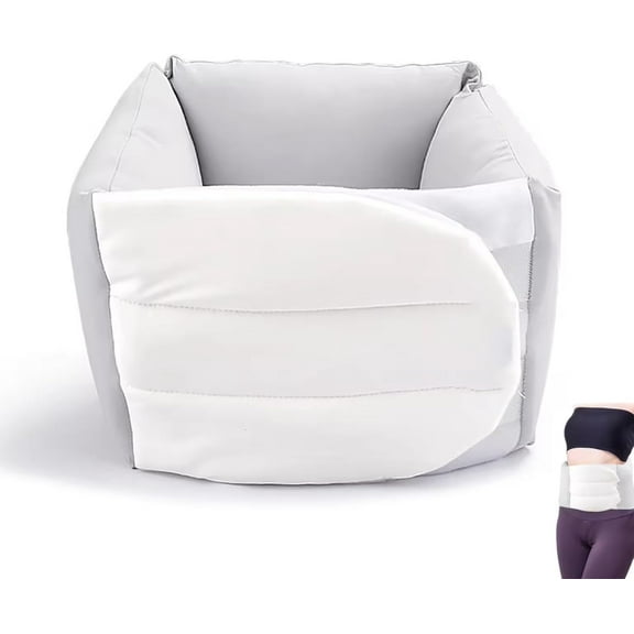 Aromacore Lumbar Support Wrap Around Lumbar Cushion Lower Back Pillow for Sleeping, Driving and Office Use(1pc)