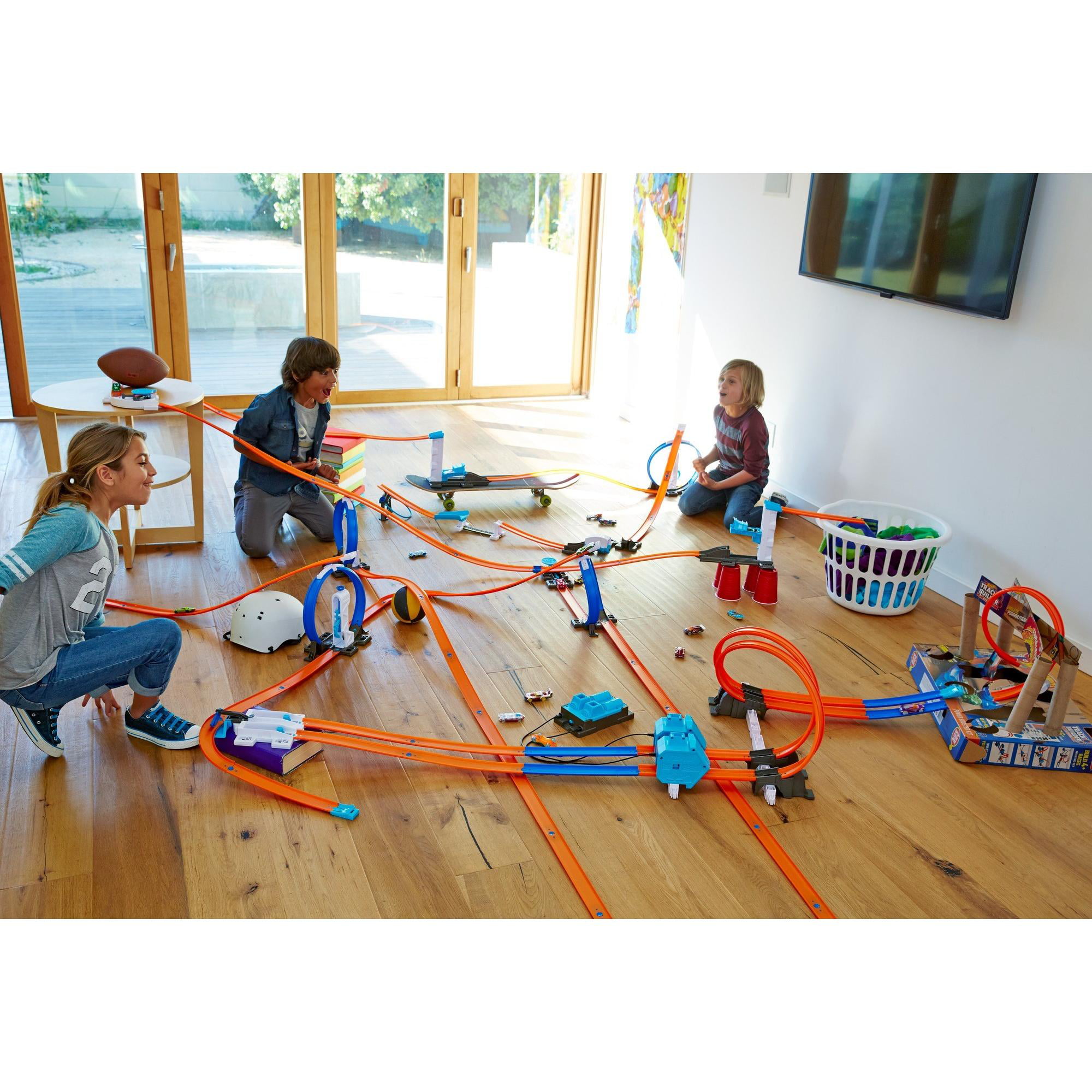 Track Builder Loop Launcher Playset Kids Vehice Trail System Creativity Toys New 