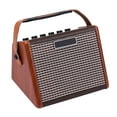 thumbnail image 1 of AROMA AG-15A 15W Amplificador de guitarra acústica portátil Amp BT Altavoz incorporado Batería recar AROMA Amplificador de audio, 1 of 5