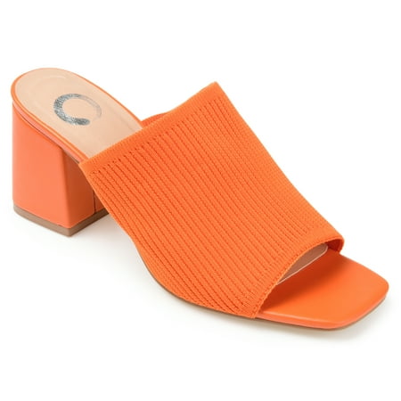 

Journee Collection Womens Lorenna Wide Width Open Square Toe Block Heel Sandals