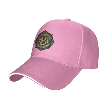 Baseball Caps C And B Monograms Printing Dad Hat Sport Hats for Men,Women Teen Graphic,Cool,Fashion,Trendy,Casual} Adjustable for Snapbacks Pink One Size