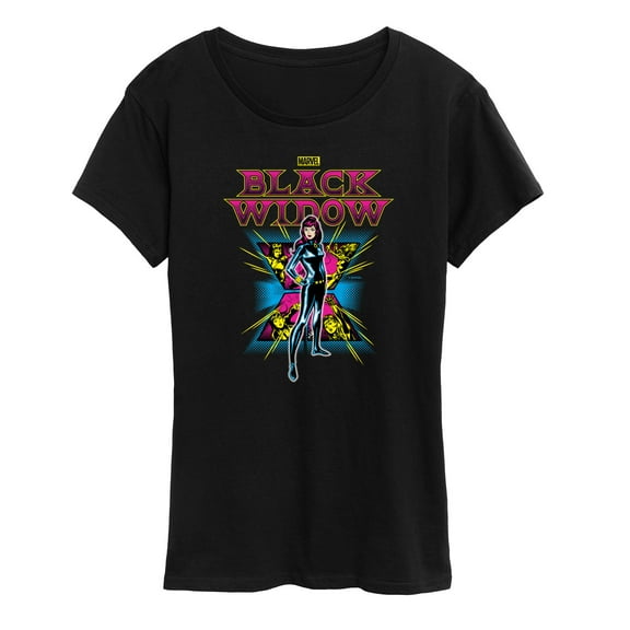 Marvel - Bw Black Light - Women's Short Sleeve Graphic T-Shirt