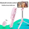 thumbnail image 5 of High Quality Telescopic 360 Degree Rotate Wireless Bluetooth Selfie Stick Phone Holder Fill Light Selfie Stick Tripod Remote Camera PINK, 5 of 8