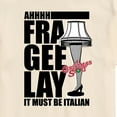 thumbnail image 3 of A Christmas Story - Leg Lamp Frageelay - Men's Short Sleeve Graphic T-Shirt, 3 of 5