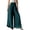 *Green, variant on ClodeEU Women's High Waisted Wide Leg Chiffon Pants,Casual Flowy Loose Fit Trouser White,Womens Plus XL