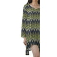 thumbnail image 4 of Moomaya Robes Décontractées Femmes Rayonne Robe Mini à Manches Longues pour Femmes, 4 of 4