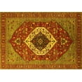 thumbnail image 1 of Ahgly Company Indoor Rectangle Persian Yellow Traditional Area Rugs, 7' x 9', 1 of 4