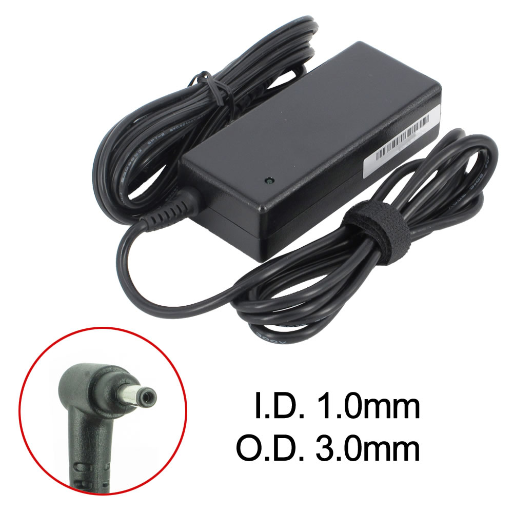 B121 Tablet T-Power Ac Dc adapter for 19V Asus Eee Slate EP121 LAPTOP Ultrabook Replacement super thin Laptop charger power supply cord wall plug spare ADP-65NH A