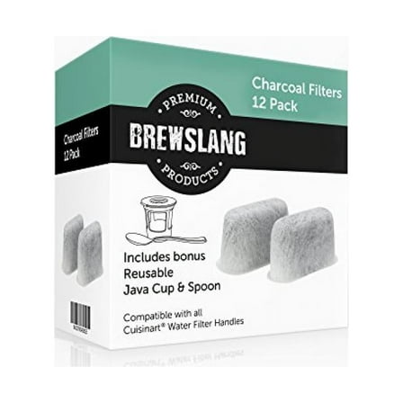 12pk Cuisinart Coffee Maker Replacement Charcoal Water Filter NSF Certified