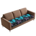 thumbnail image 6 of Xoenoiee Butterfly Flower Pattern Stretch Individual Chair Couch Cushion Cover Sofa Cushion Furniture Protector Sofa slipcover Soft Flexibility with Elastic Bottom, 6 of 7