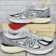 thumbnail image 2 of ? New Balance 990V4 MiUSA Teddy Santis Grey Black Cream Men's Size 9.5 U990TG4 ?, 2 of 6