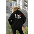 thumbnail image 3 of Return of CM Punk Blue Logo Black Pullover Hoody, 3 of 6