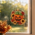 thumbnail image 3 of PLPPYFS Christmas Pearl Diamond Art Hanging Ornament DIY Craft, Pumpkin Pearl Diamond Suncatcher, 3D Mixed-Size Pearls and Complete DIY Craft for Windows, Trees, Holiday Gifts, 3 of 6