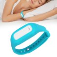 thumbnail image 4 of Bracelet Anti-Ronflement, Bracelet Anti-Ronflement 11 Trous Intelligent 3 Vitesses Réglable pour Hommes Noir, Bleu-Vert, 4 of 8