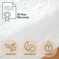 thumbnail image 6 of Zinus Spa Sensations Serenity 10" Queen Medium Tight Top Memory Foam Mattress, 6 of 11