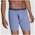 thumbnail image 3 of Men's Fruit Of The Loom 5BL46TG Coolzone Fly Assorted Boxer Briefs - 5 Pack (Assorted S), 3 of 4