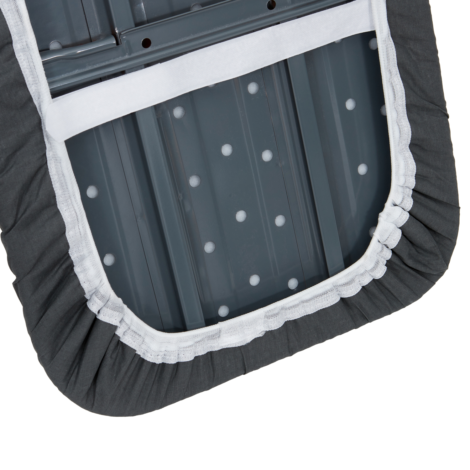 Seymour Home Products Premium Replacement Cover and Pad, Charcoal SR, Fits 53"-55" X 13"-14"