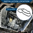 thumbnail image 2 of Unique Bargains No.6421840080 Transmission Oil Pan Gasket for Mercedes-Benz Sprinter 2500 2010-2022/Engine Oil Filter Housing Gasket/Durable/1 Pcs, 2 of 6