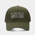 thumbnail image 3 of Vintage Washed Cotton Baseball Cap with Mom Print, Adjustable Dad Hat for Women and Men, Unisex Classic Washed Cotton Baseball Cap, Ideal for Daily Use and Outdoor Activities #2_Green Mom, 3 of 8