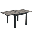 thumbnail image 1 of Outsunny Table à Manger d'Extérieur Extensible avec Cadre en Aluminium, pour Balcon (1 Unité), 1 of 10