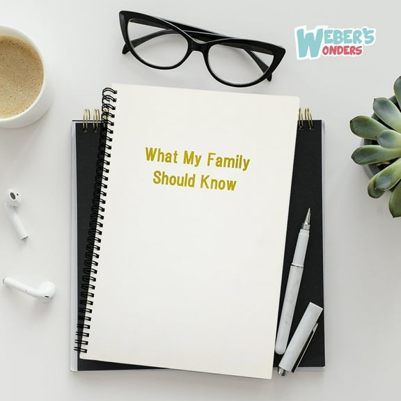 Record Book - Planning Notebook - Im Dead Now What Planner - Important Information About My Belongings, Business Affairs - Checklist for My Family - Financial Plans Final Wishes