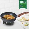 thumbnail image 5 of Kitchen Academy - Juego de utensilios de cocina de inducción - Juego de sartenes y ollas antiadherentes de granito negro, 5 of 5