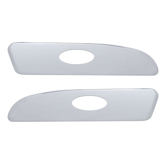 (1) Pair of Chrome Door Emblem Panel Trim For 2006  Peterbilt RH and LH