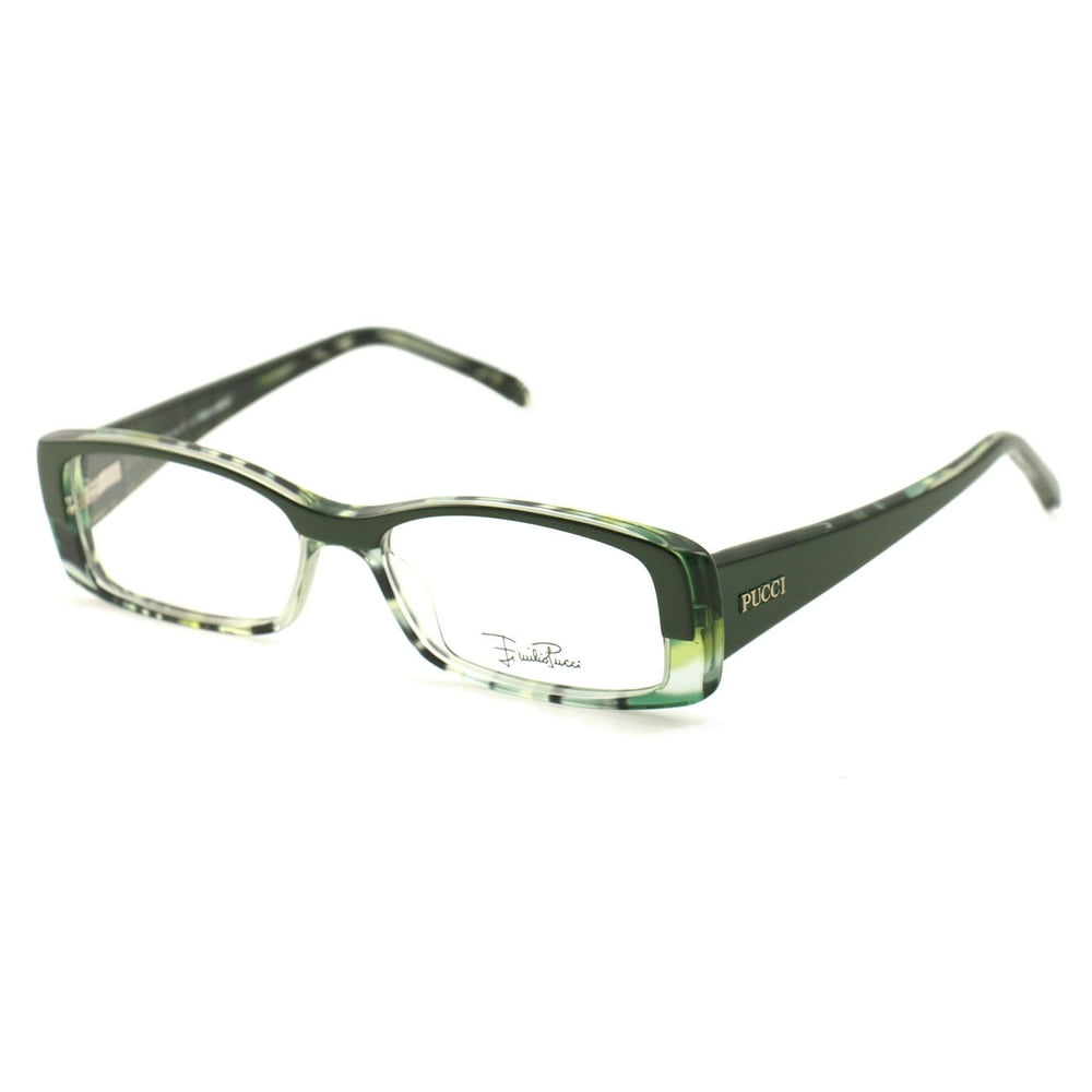 Emilio Pucci Women Eyeglasses Frames EP2651 024 Green 50 15 135