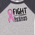 thumbnail image 4 of Inktastic Fight Breast Cancer Pink Ribbon Boys or Girls Baby Bodysuit, 4 of 5