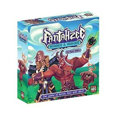 Fantahzee Hordes & Heroes Board Game, Fantahzee features 20 six sided dice, as well as over 170 cards, including Monster, hero, action, treasure and Town.., By