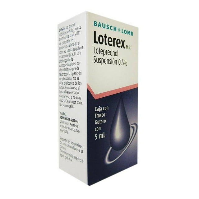 Loterex 0.5 % solución oftálmica 5 ml