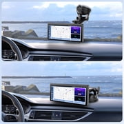 EEEkit 2-in-1 Suction Cup CarPlay Mount for Dashboard Windshield, 360° Adjustable Holder Fit for Portable CarPlay Screen, GPS, Monitor, Dash Cam, Phone Holder