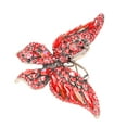 thumbnail image 1 of Corsage Ornament, Unique Design Wide Range Applications Great Accessories Brooch Exquisite Design  For Business Gifts For Tourism Commemoration Red, 1 of 8