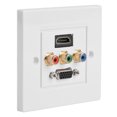 thumbnail image 1 of Zócalo Del Panel Multimedia, Zócalo Del Panel De Pared Del ABS Retardante De Llama Para La Oficina Para El Hogar Para La Ingeniería, 1 of 7