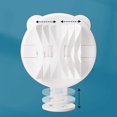 thumbnail image 5 of Soporte para cepillo de dientes eléctrico Juego de accesorios de baño montado en la pared Soporte para cepillo de dientes Organizador de cepillo de dientes familiar 2 piezas 33.5 x 7.5 x 15. JFHHH pequeña, 5 of 5