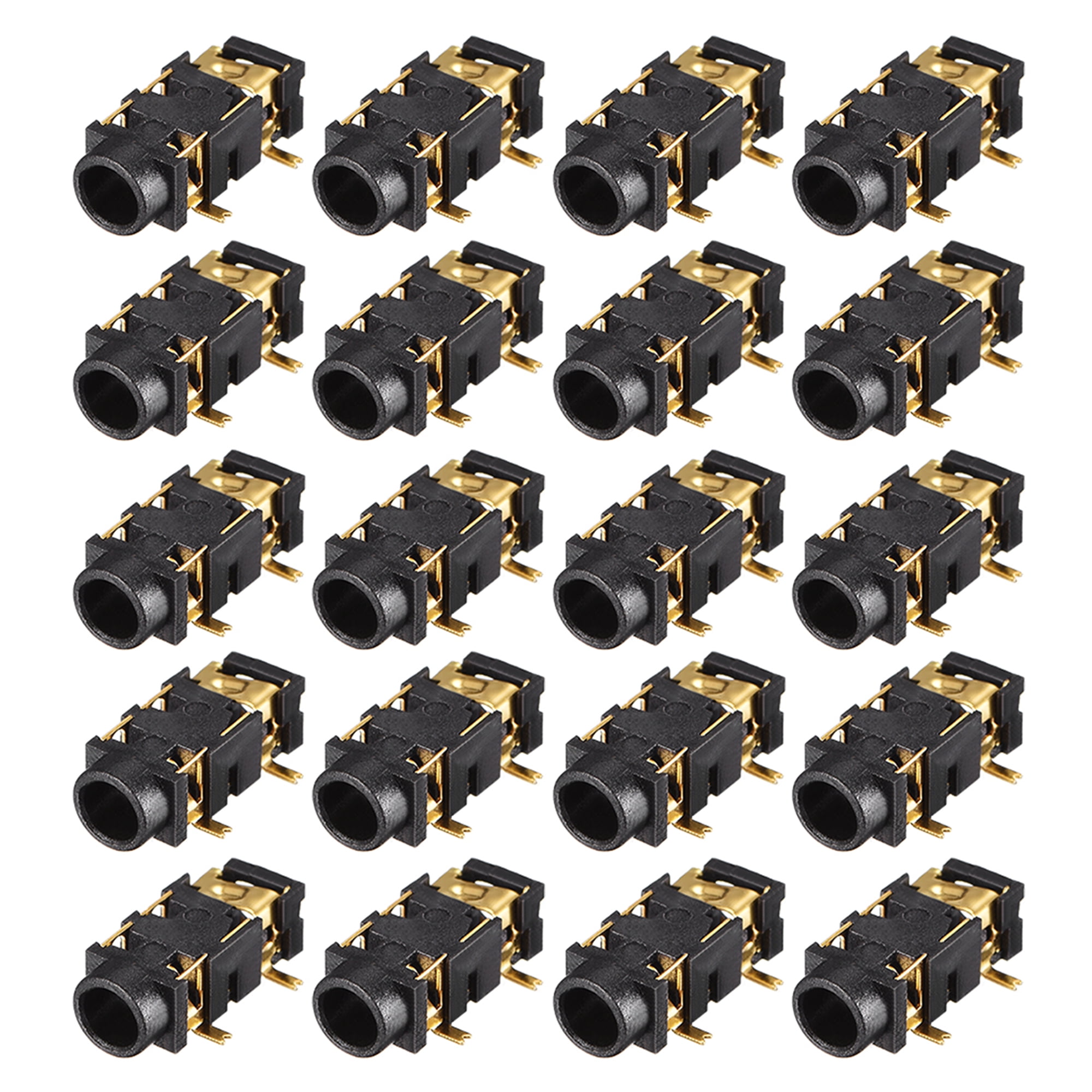 3.5 mm Audio Jack Connector PCB Mount Female Socket 5 Pin PJ327A 20pcs