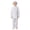 White, variant on Kids Mummy Themed 3-Piece Party Outfit Set with Top Pants and Hood for Halloween Fall Events 4-10 Years