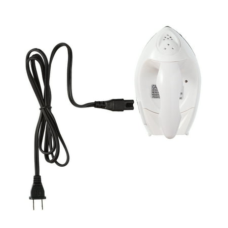 Darice White Electric Mini Travel and Crafting Iron