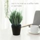 thumbnail image 5 of Bola de césped Artificial, plantas verdes en maceta, flores falsas, decoración artificial creativa para el hogar, plantas verdes, 5 of 5