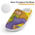thumbnail image 4 of Scooby Doo Daphne Kids Cotton Slippers Slip-on Indoor Memory Foam House Shoes Fluffy Slippers Furry Cozy Comfy Slippers Boys Girls, 4 of 8