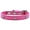Bright Pink, variant on Dog, Puppy  Pet Widget Fashion Collar, "Silver Star"