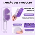 thumbnail image 2 of Cepillo Para Perro,Cepillo de Gato Vapor Auto limpieza,Cepillo eléctrico para perro,Cepillos Aseo Mascotas,Cepillo vapor mascotas masaje,Depilación y Peinado Mascotas (Morado) Morado, 2 of 8