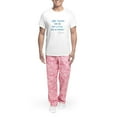 thumbnail image 5 of CafePress - Little But Fierce! Men's Light Pajamas - Men's Light Loose Fit Cotton Pajama Set, 5 of 7